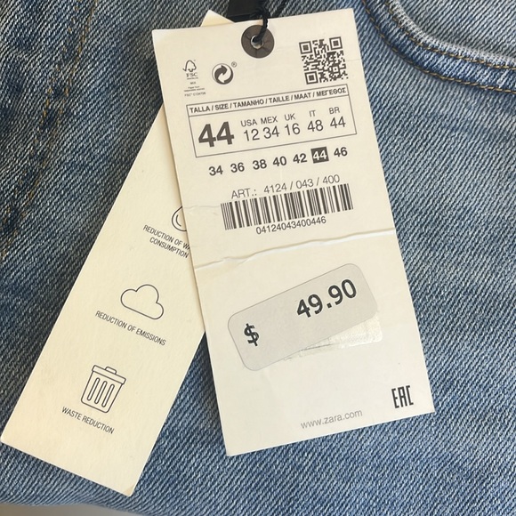 Zara The 80’s High Waist Skinny Jeans R109 - Picture 9 of 9